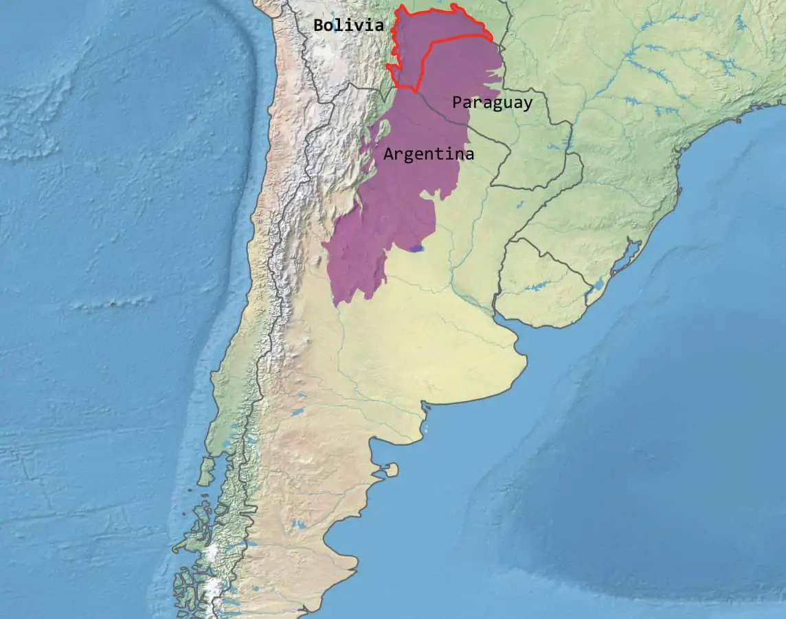 Fundación Chaqueña Un mapa de la región ecocultural del Chaco